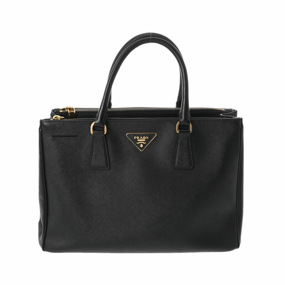 PRADA Black Saffiano Leather Handbag